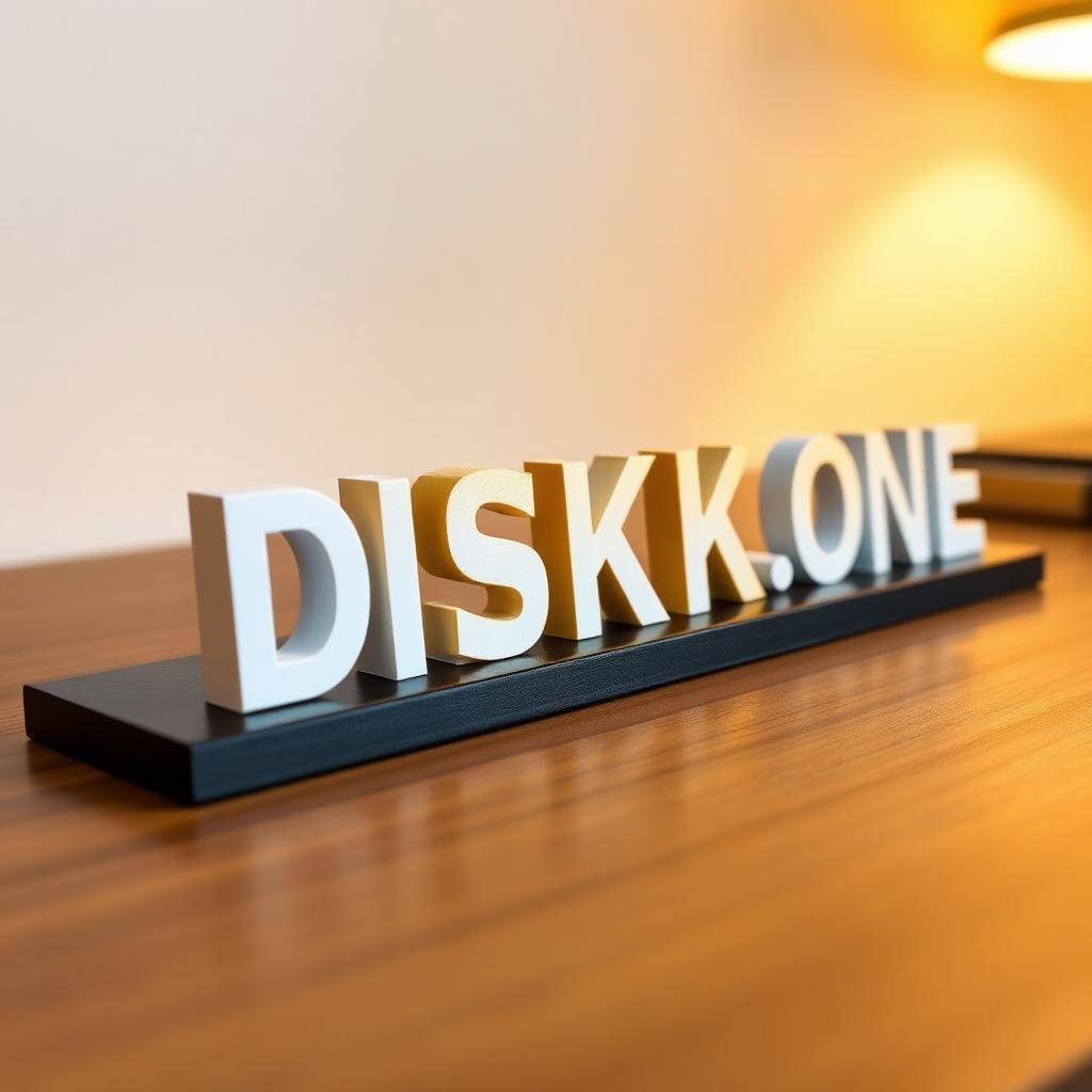 Custom Desk Nameplate
